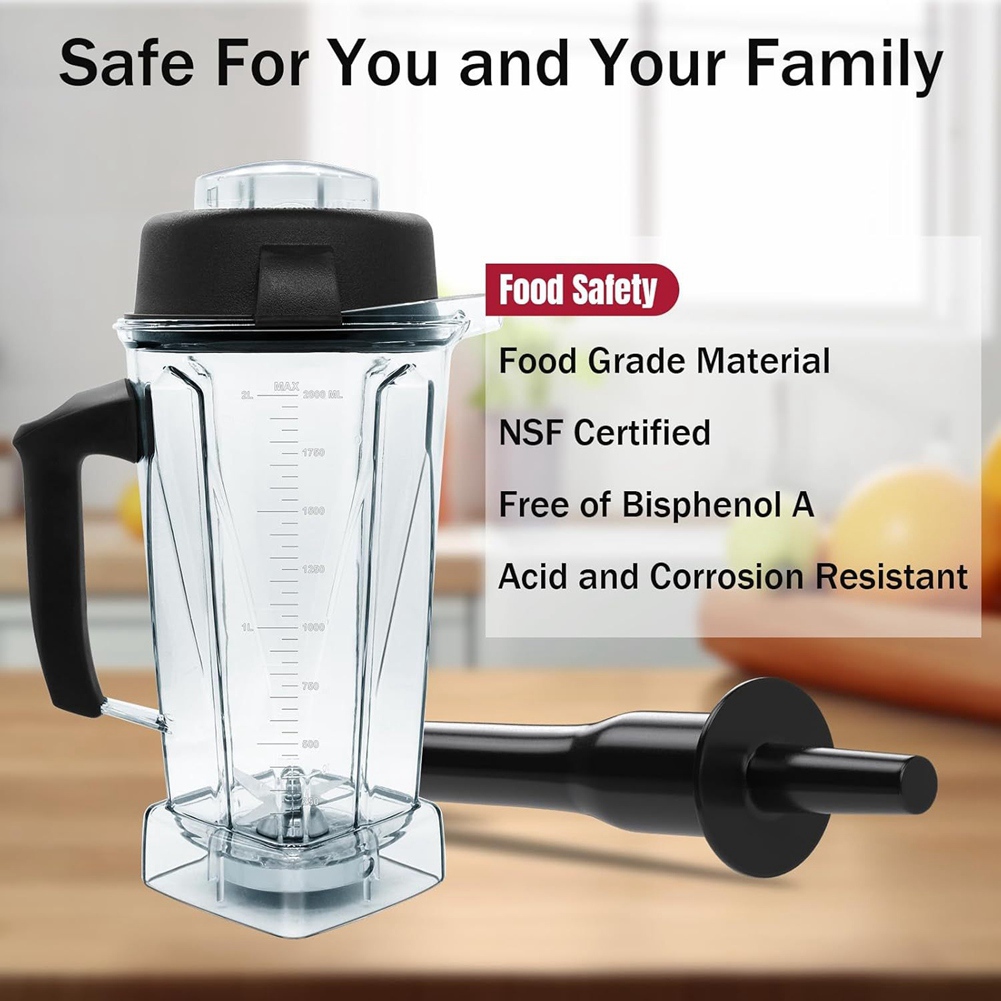 For 64OZ Blender Pitcher Replace 5200 5000 6500 7500. 