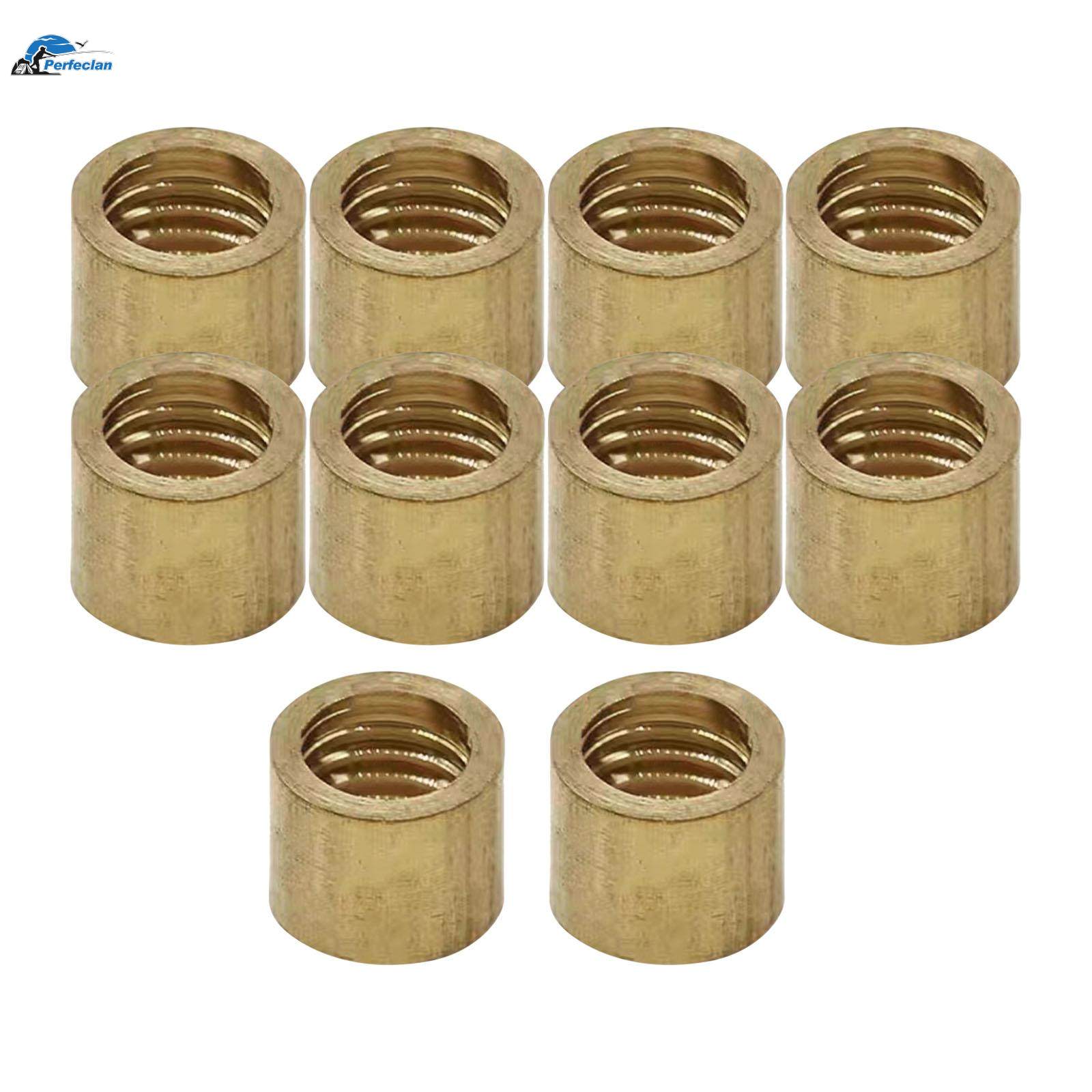 10x Billiard Cue Ferrules Billiard Cue Head Repair Billiard Cue Stick Ferrule Pool Cue 9.5mm. 