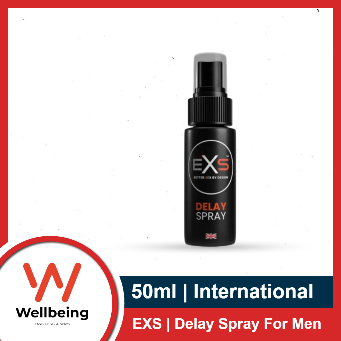 EXS Delay Spray For Men 50ml | UK. 
