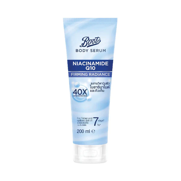 Boots Niacinamide Q10 Firmin Radiance Body Serum 200ml