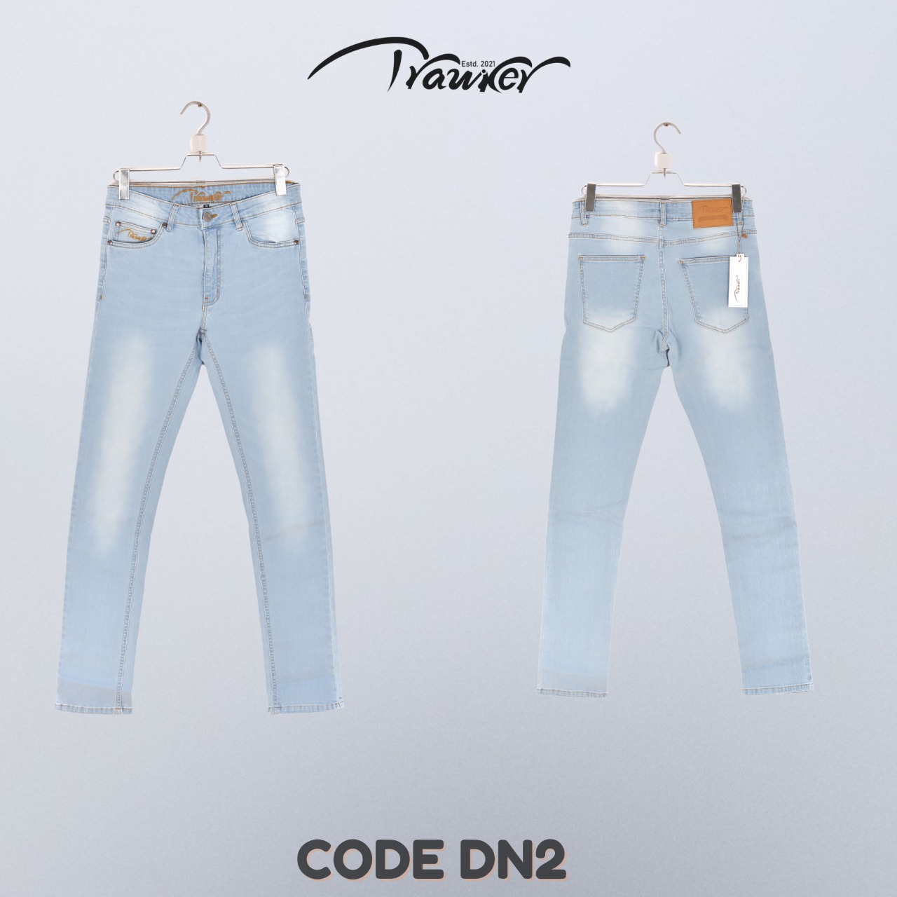Premium Poly Cotton stretchy Denim Fabric Jeans Pant For Men