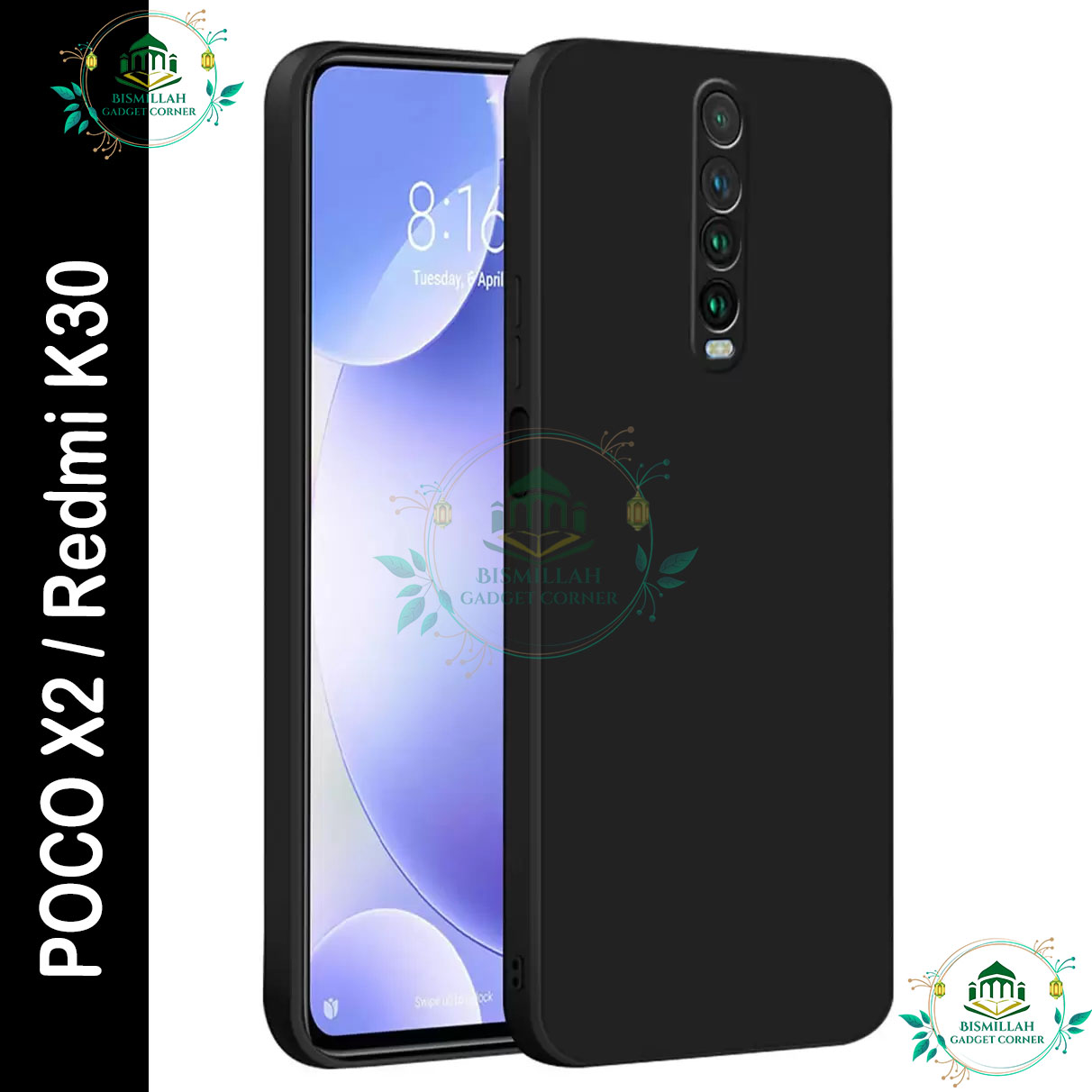 Xiaomi Poco X2 / Xiaomi Redmi K30 Back Cover Silicon Case Matte Casing Full Camera Protactor Shockproof Bumper Cases/cover. 