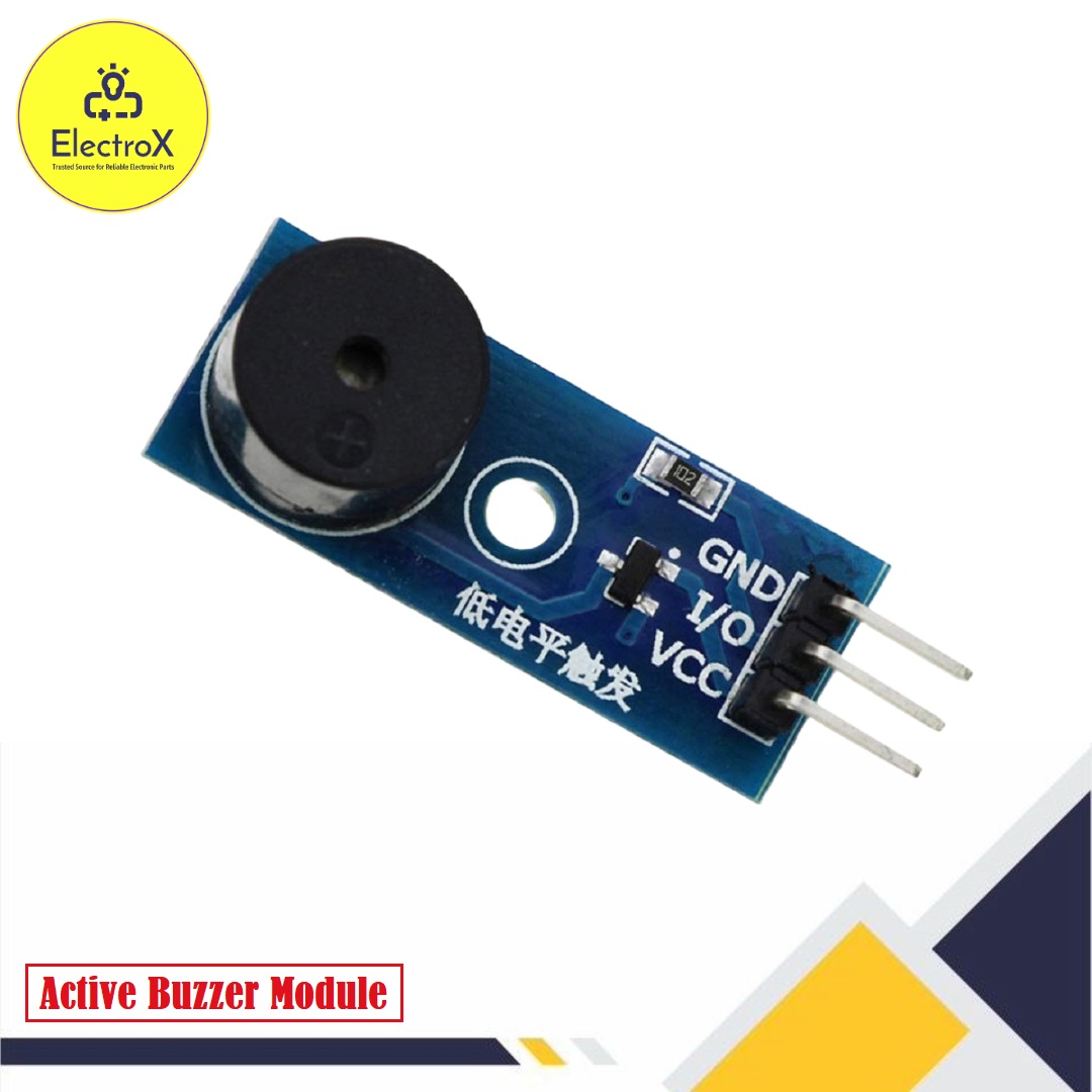 BUZZER MODULE Digital Buzzer Module DC 3.3V 5V 3Pin Active Passive Buzzer Circuit Low Current Buzzer Alarm Sound Module For Arduino Electronics Circuitry & Parts. 