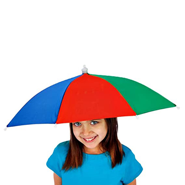 Head Umbrella Hat for Kids and Adults 