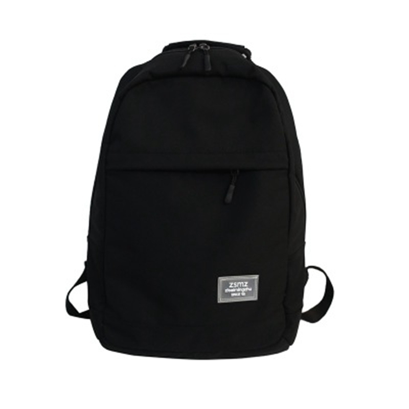black backpack for college