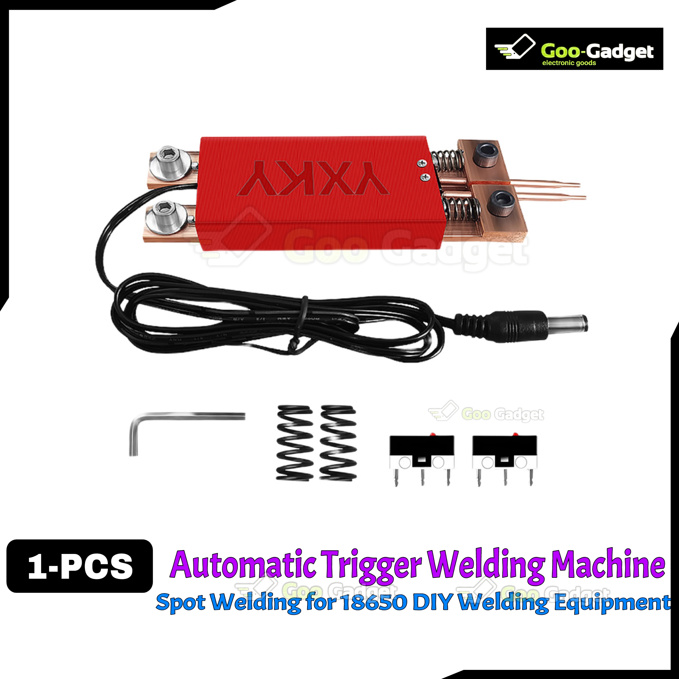 Mini Spot Welder Pen – 4-12V Automatic Trigger Welding Tool for 18650 DIY Battery Pack. 