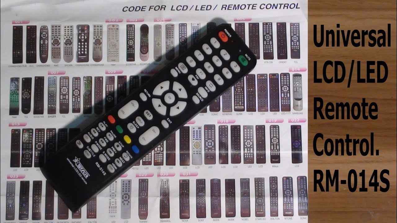 Master Remote (universal)  (STAR)/ LCD / LED/ 3D/ Smart TV/You tube. 