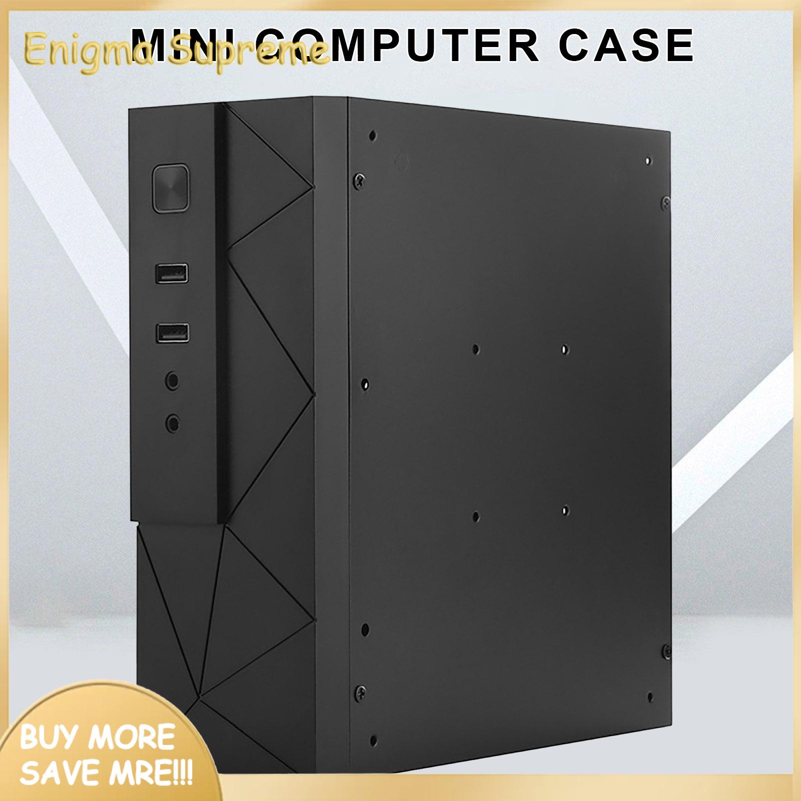 Enigma- Portable Pc Chassis Compact Mini-itx Motherboard Computer Case with Wi-fi Heat Dissipation for Htpc Desktop Portable Pc Accessories for Compact Computer Case. 