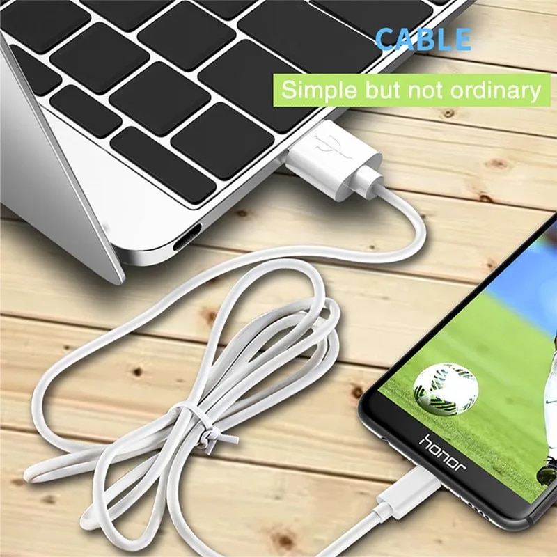 Type C Cable 3M Cable For Samsung Galaxy A02s A12 A13 5G A14 A15 A20e A21 A22 A23 Cables USB EU Charger 3 2 1 Meter Dual Adapter. 