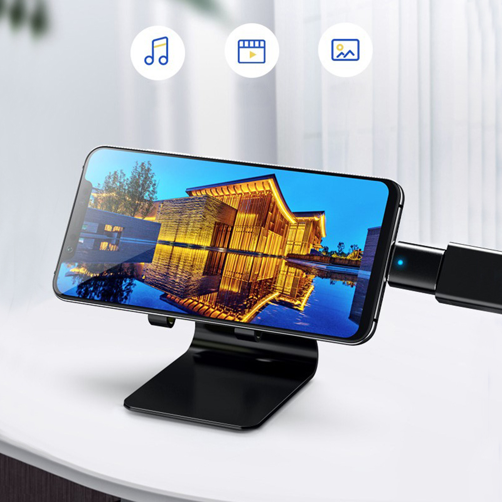Phone Adapter Anti-impact Type-C to USB Hard Phone Converter. 