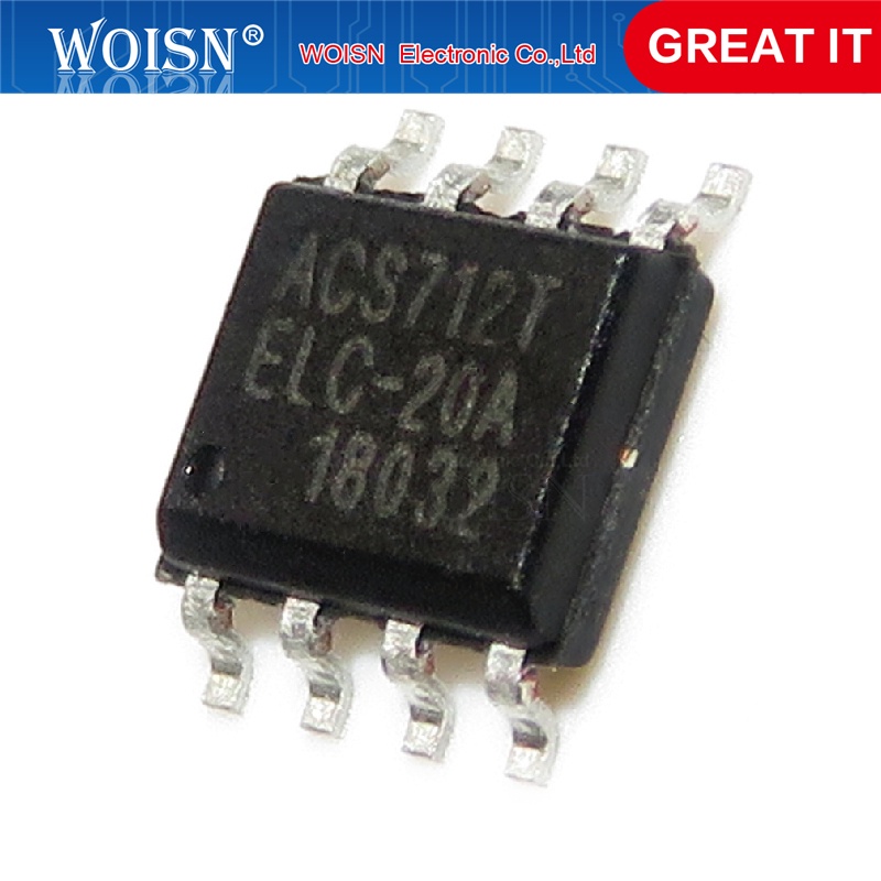 2 pcs/lot ACS712ELCTR-30A-T ACS712ELCTR-30A ACS712ELC-30A ACS712TELC-30A ACS712ELCTR-20A CS712ELCTR-05B ACS712T SOP-8. 
