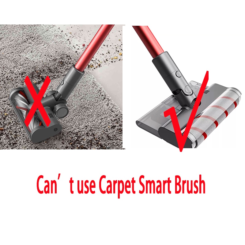 For Dreame V10 V11 Handheld Vacuum Cleaner Spare Parts Kits HEPA Filter Roller brush Soft Fluff Brush Main brush-V10Rollerbrush. 