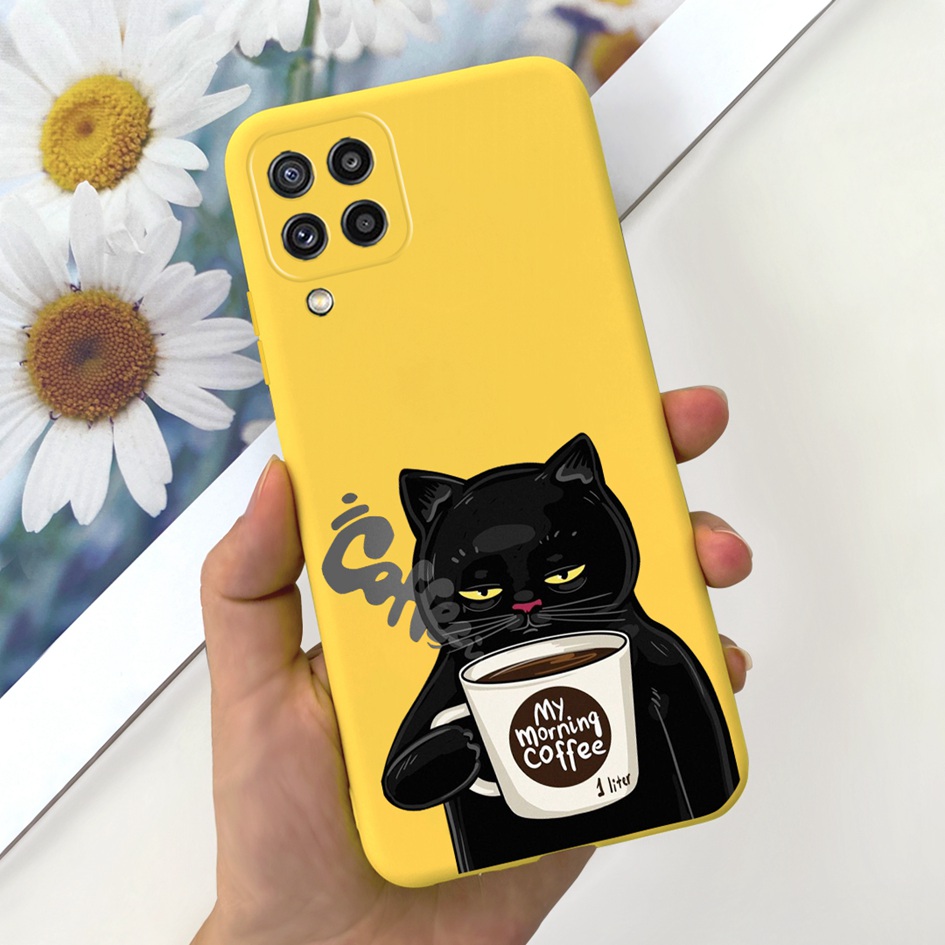 For Samsung M32 4G Case M325 -M325F Cover Cute Astronaut Duck Cat Phone Soft Funda on Samsung Galaxy M32 Bumper M 32 Protector. 