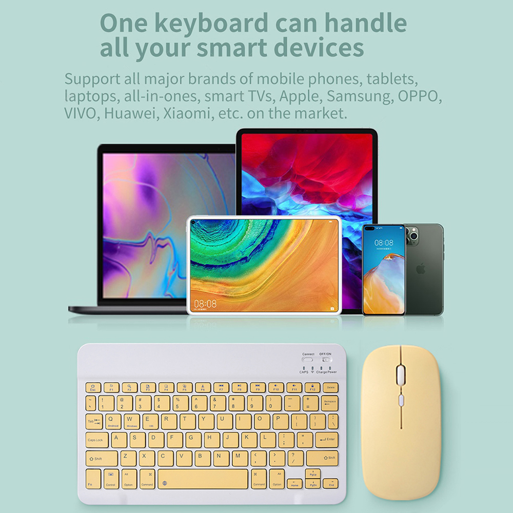 Bluetooth Keyboard and Mouse For iPad Xiaomi Samsung Huawei Phone Tablet Slim Mini Wireless Keyboard For Android IOS Windows. 