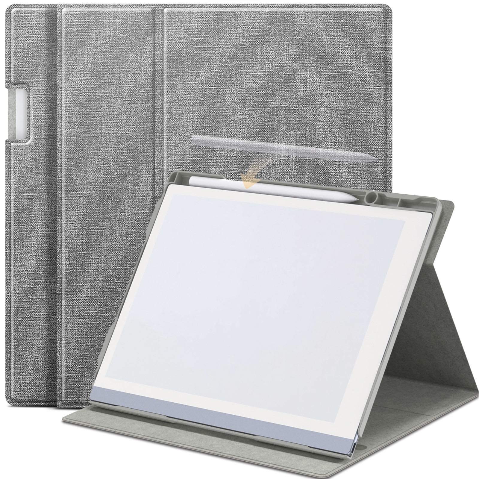 For ReMarkable 2 10.3 Inch 2020 Paper Tablet Case Multi-Viewing Adjustable Folding Book Folio Cover. 