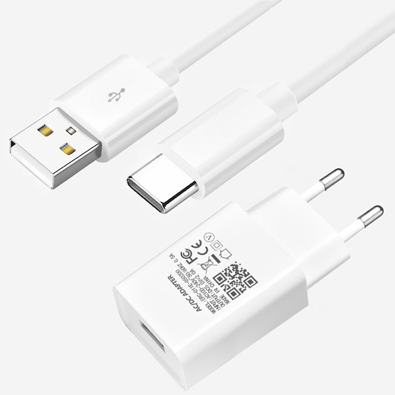 【happy one】USB C Charger Adaptor For Huawei Y7P Y8P P40 lite E 9A 9C 8A 8C 7A 7C Charger Type-C Micro USB Charger Cable. 