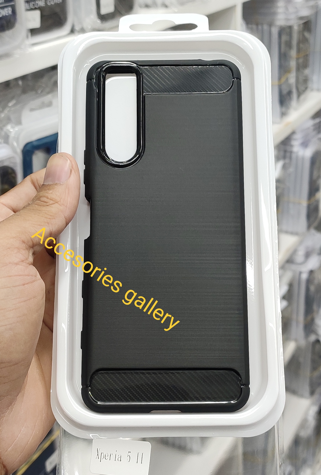 For Sony Xperia 5 II Spigen Rugged Armor soft Silicone Case. 