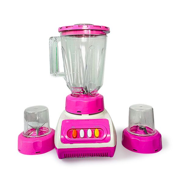 Nova NV- BL999 - 3 in1 Blender with Juicer and Grinder - Unbreakable Jars-1 jar is 1.5 Liter. 