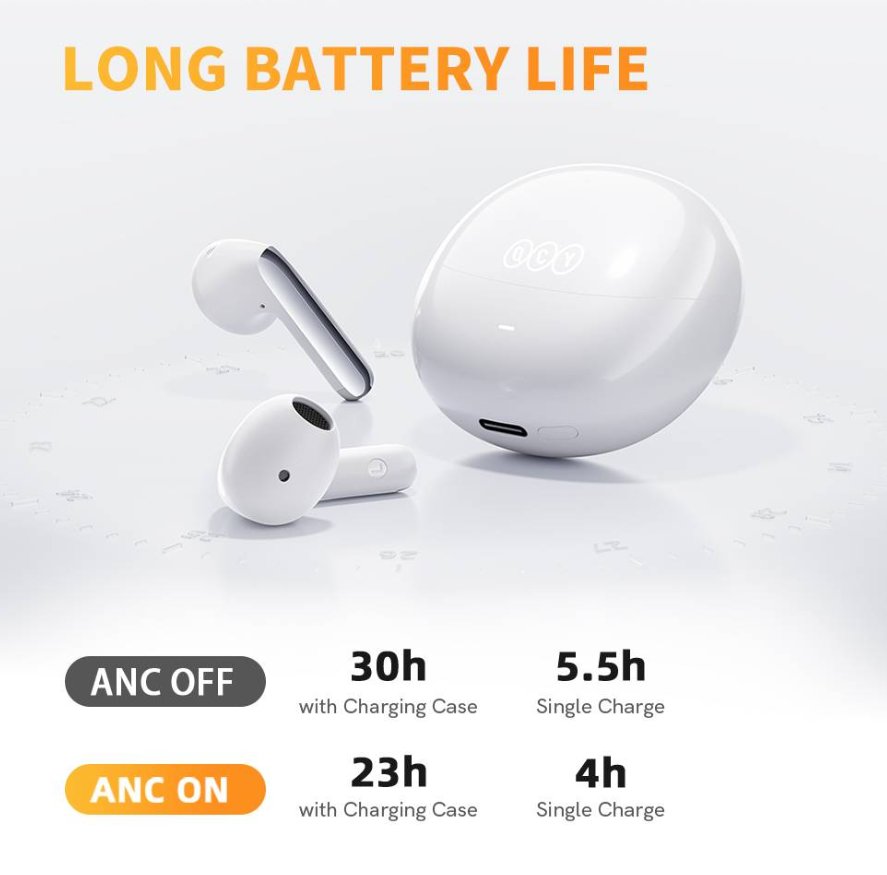 Qcy HT10 Ailybuds Pro ANC TWS Earbuds. 