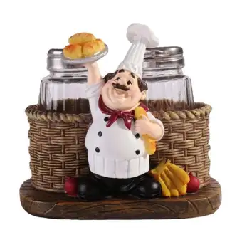 Cute Chef Pepper Bottle Ornaments Home Decoration Accessories