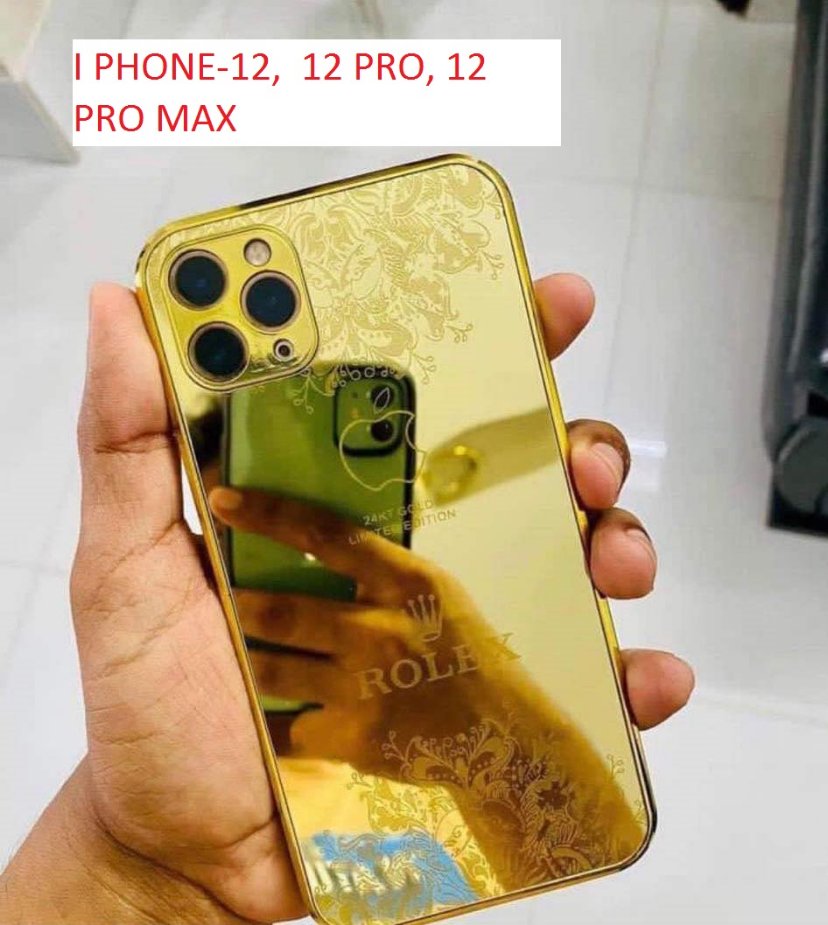 Golden Color Mirror Gold Plated Phone Case For I Phone 11 11 Pro 11 Pro Max 12 12pro 12 Pro Max New Cover Luxury Iphn Cover Phone Back Cover Buy Online At Best Prices In Bangladesh