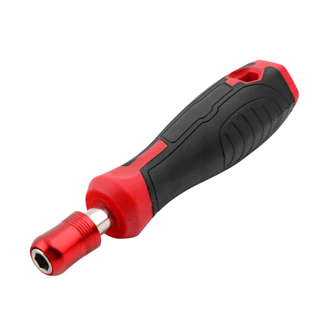 1PC 1/4Hex Screwdriver Handle Magnetic Screw Driver Bits Holder Self Locking Adapter 5In For Screwdriver Bits Socket Wrench Tool