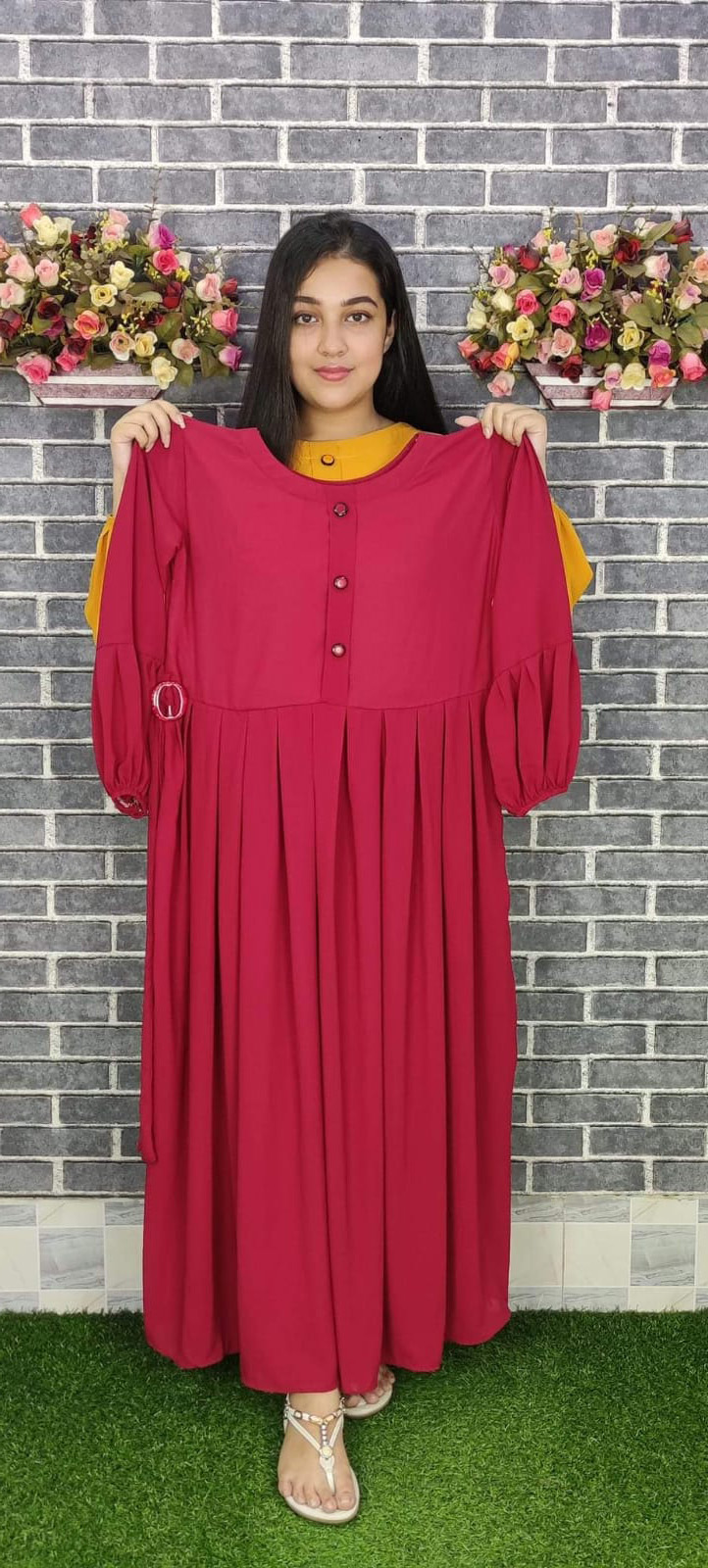 Western Dress Ladies Latest free Size 