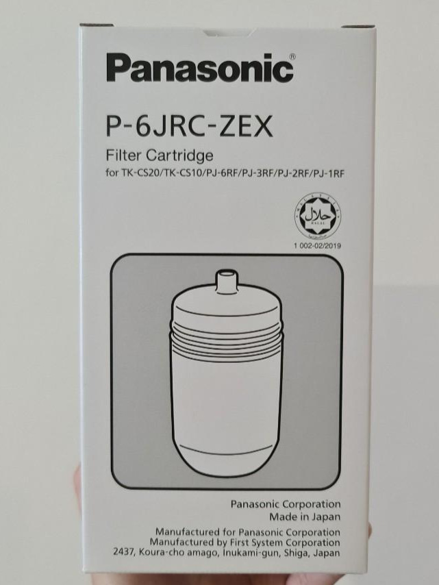 Panasonic P-6JRC Water Purifier Filter Cartridge for TK-CS10/TK-CS20/P-J3RF. 