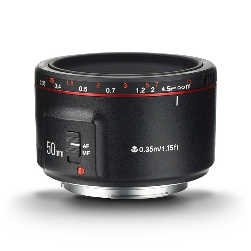 YONGNUO YN50mm F1.8II Mark 2 for Canon EOS 60D 70D 5D2 5D3 600d DSLR Cameras Auto Focus Lens. 