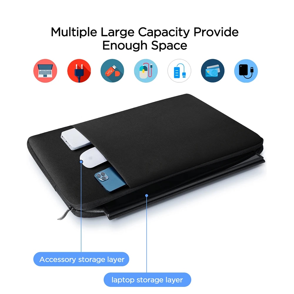 Cdisplay Laptop Bag 18 17 15.6 Inch Notebook Sleeve Case for MacBook Pro 16 14 13 Portable Monitor Thinkpad Dell Computer Bag. 