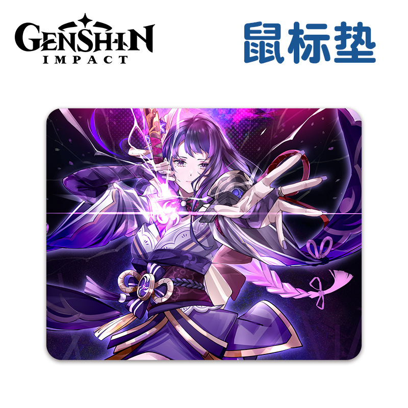 XL Genshin Impact Mousepad Anime Computer Keyboard Mat Cartoon Ganyu Klee Keqing Mouse Pads Gifts LX. 