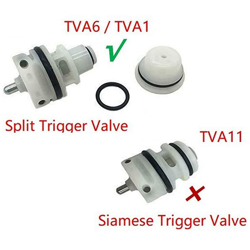 2X O-Ring Rebuild Kit and TVA6/TVA1 Trigger Valve Fits for Bostitch F28WW F21PL F33PT Framing Nailer Parts. 