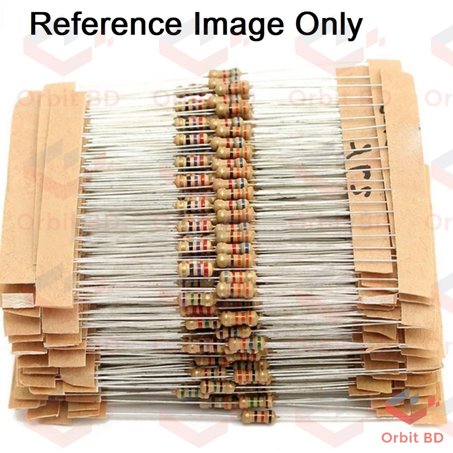 100Pcs 18K Ohm Resistor 18KOhm Carbon Film Resistor 18K Ohm 1/4W Resistance 0.25 Watt 5% Tolerance Fixed Resistors Passive Components Parts. 