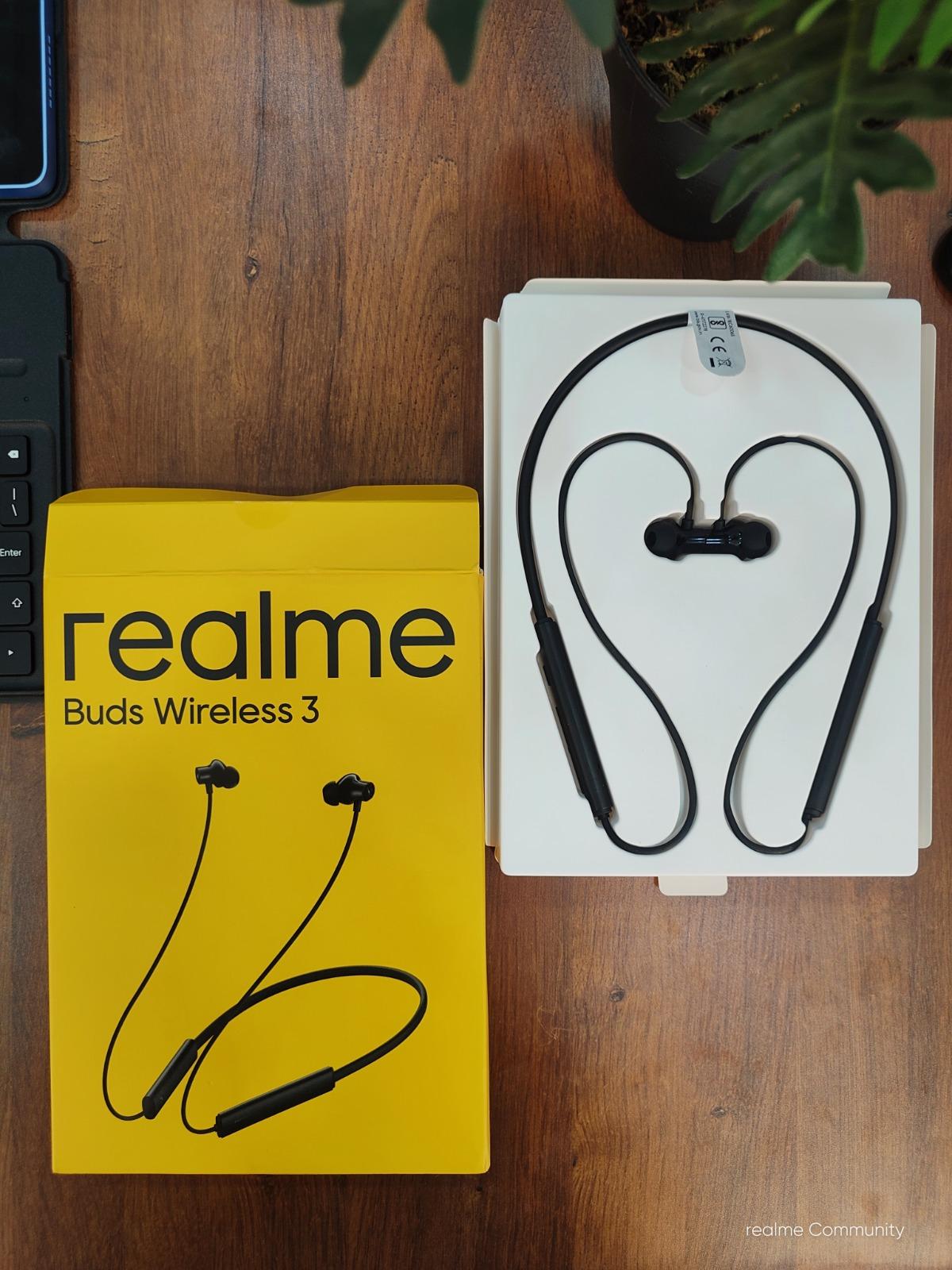 Realme Buds Wireless neckband with Active Noise Cancellation