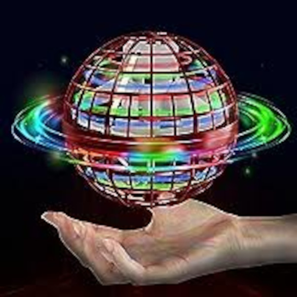 Flying Magic Ball Toys Led Magic Hand Controlled Spinner 360° Rotating Toy. 