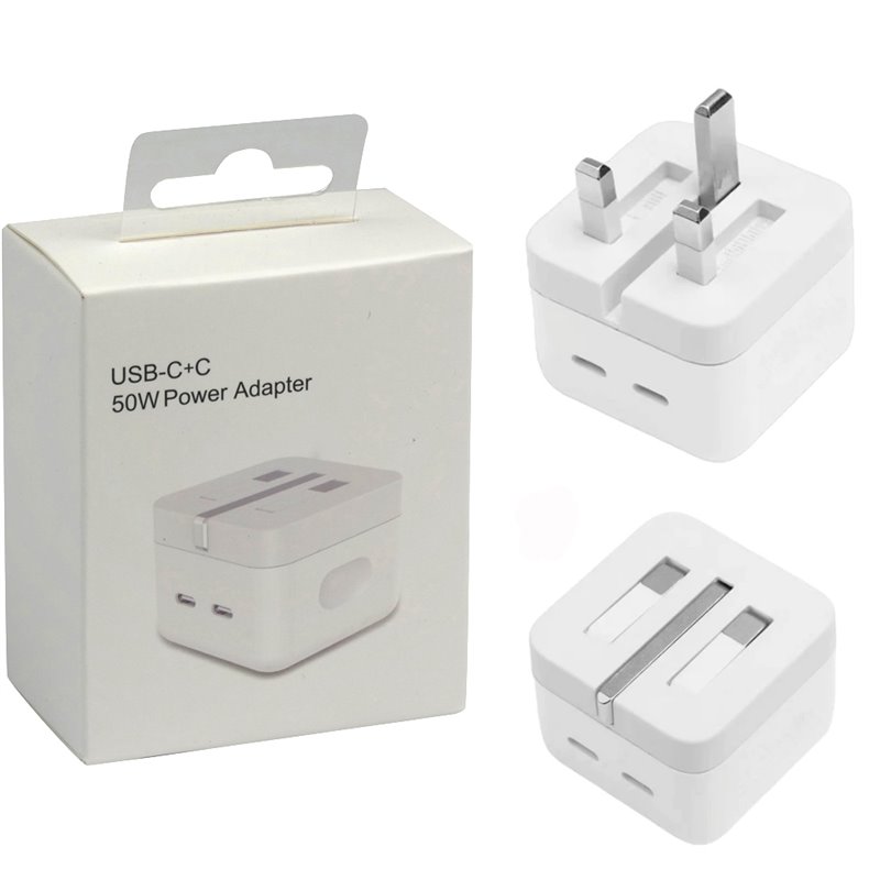Dual USB C 50W Power Adapter (10)