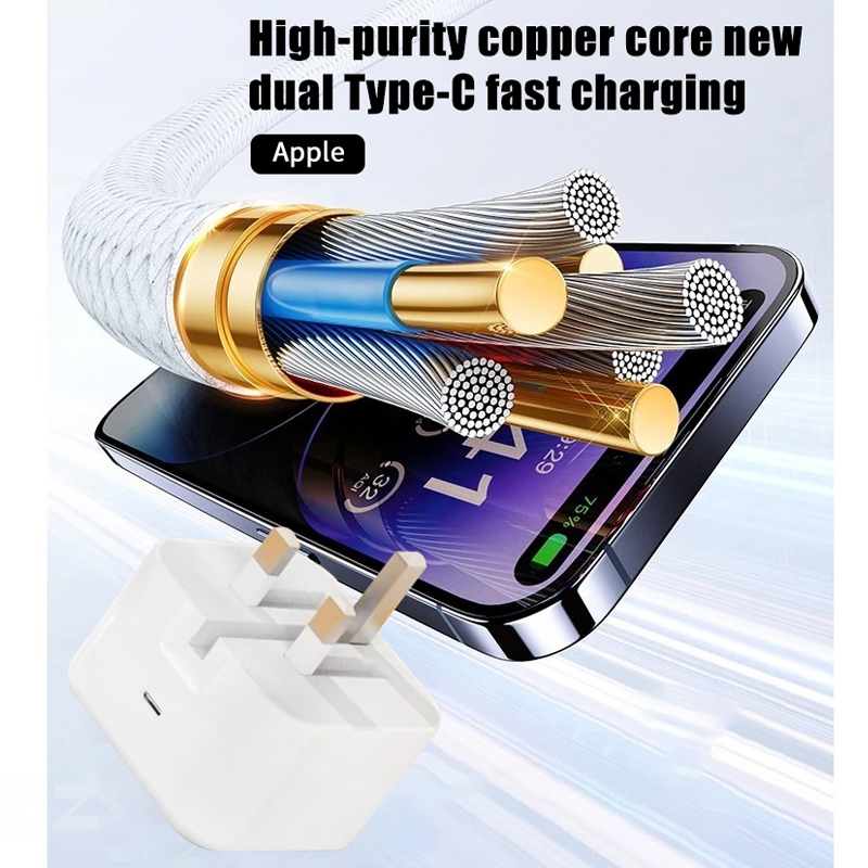 iPhone 15/15 Pro Max Charger,  35W Type C Fast Wall Charger Power Adapter, USB C Charger  for iPhone 15 Pro Max With Warranty. 