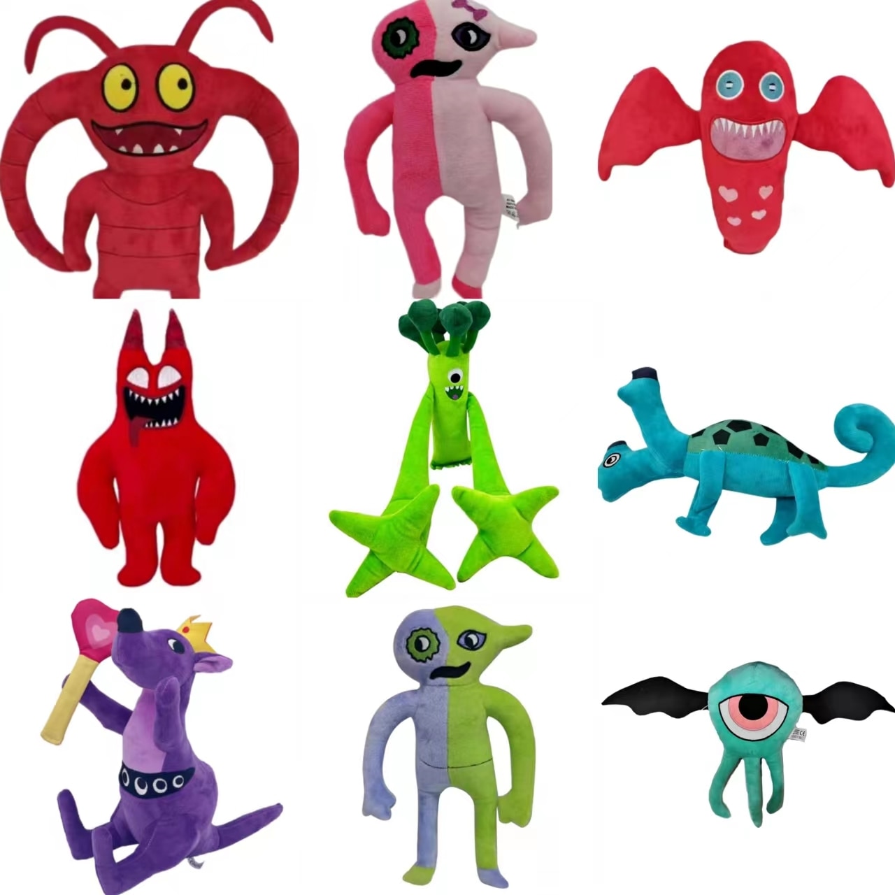 9pcs Banban 4 Garden Of Banban 3 Doll Plush Toy Tall Victor Turtle Garten Banban Evil Hug Harajuku Tamata Ban Ban Bam Bam Bambam. 