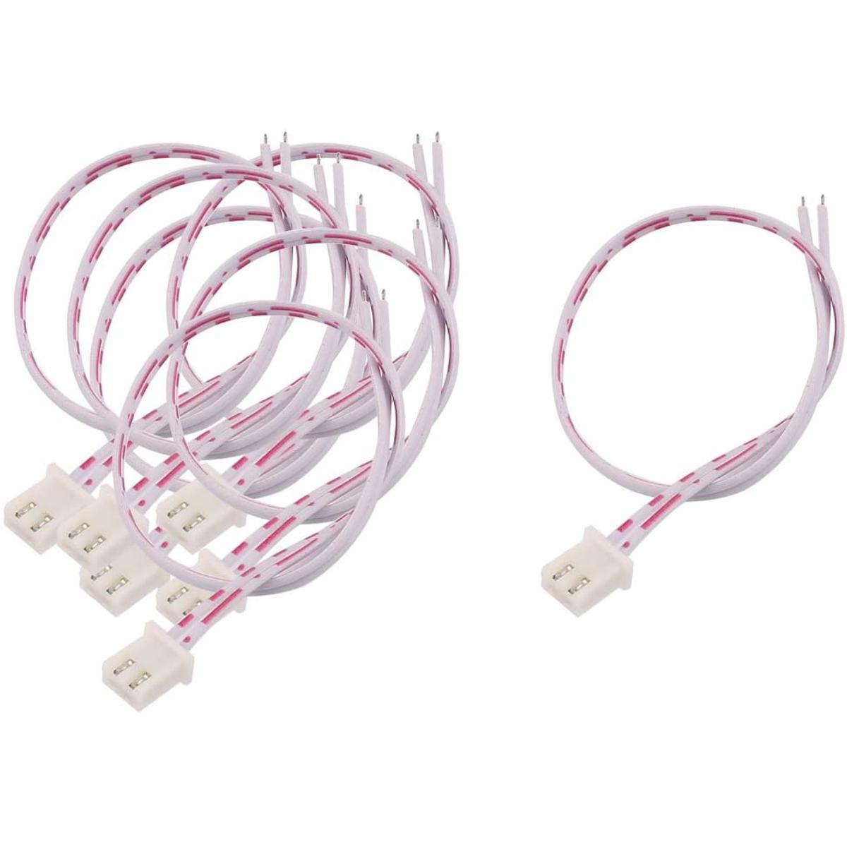 3Pcs- 2Pin F-O Female To Open 2 Pin 2.54mm Pitch JST XH Connector 27cm Wire With Cables For Electronics Engineering Projects Audio Video Sound Cables DIY