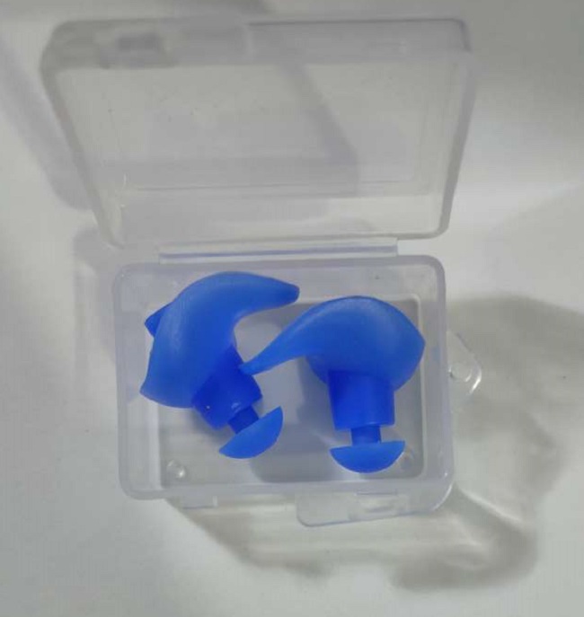 1 Pair Soft And Comfortable Ear Plugs for Sleeping Silicone Noise Reduction Earplug. 