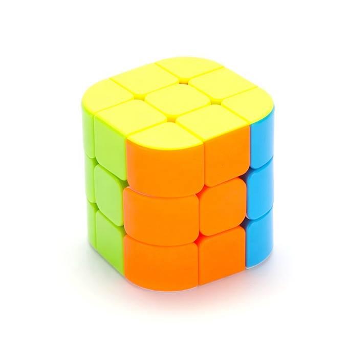 3x3 Speed Magic Rubik Cube Puzzles, Cylinder. 