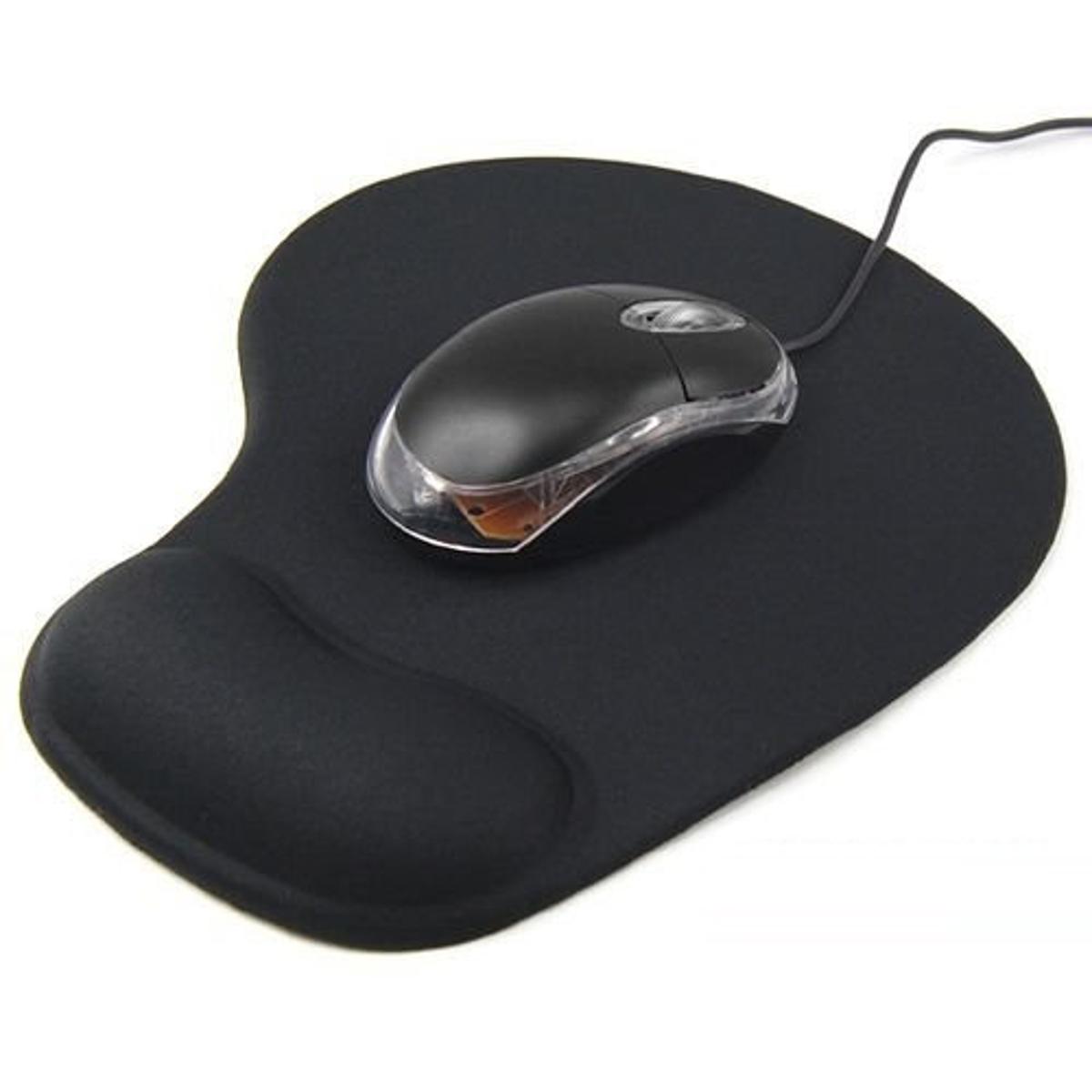 Soft Skin Mouse Pad Wrist Rest Support Non-Slip Wrist Mouse Pad
