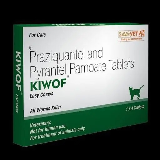 1 ta Kiwof Deworming Tablet for Cat health supplies Wormers. 