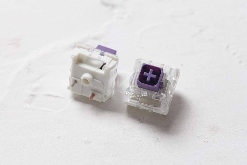 【happy one】Kailh Box royal royals Switch SMD Purple Switches Dustproof Switch Mechanical keyboard IP56 mx stem. 