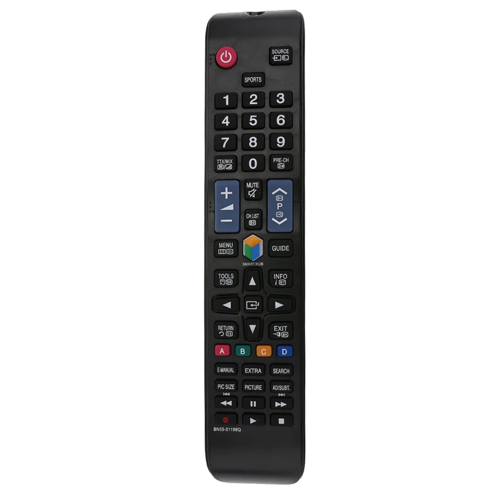 TV Smart Remote Control Replacement Use for SAMSUNG AA59-00581A AA59-00582A AA59-00594A 01198Q/C TV 3D Player Remote Control. 