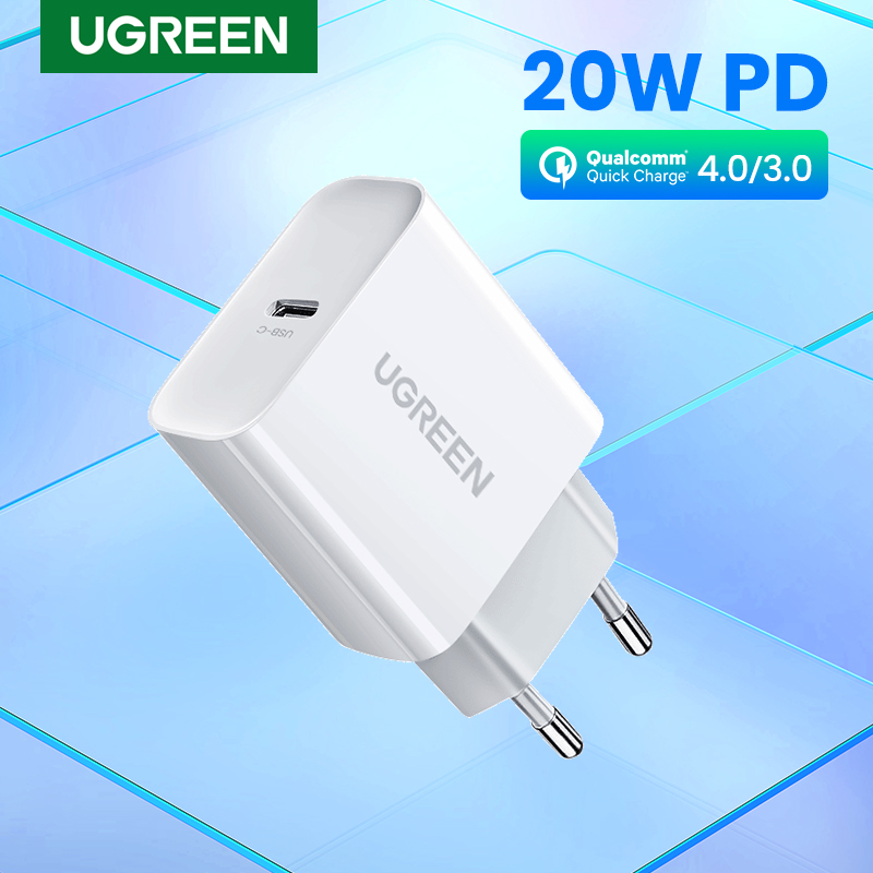 UGREEN USB C Charger 20W PD Fast Charging Wall Type C Power