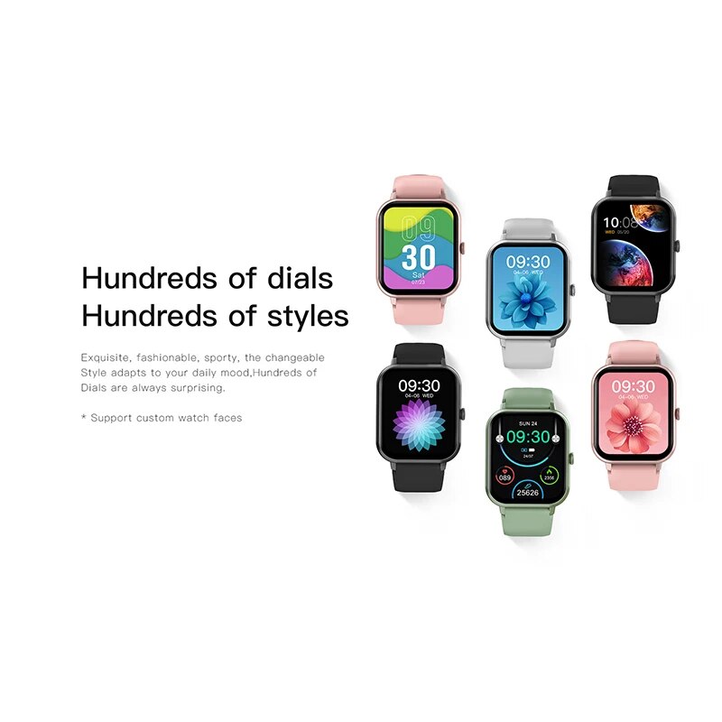 For Android IOS Universal 1.83 Inch Bluetooth Call Smartwatch Men Support 120 Sport 2023 New Women Rotary Keys Smart Watch +Box. 