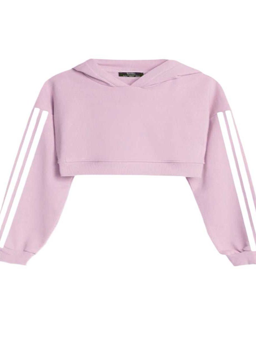 Pink hoodie for women | Baby pink colour ladies hoodie collection 2025 | Export quality crop hoodie for women. 