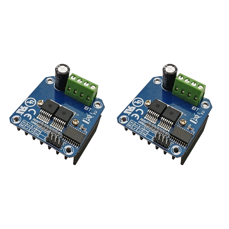 BTS7960 43A High Power Motor Driver Module Smart Car Driver Module. 
