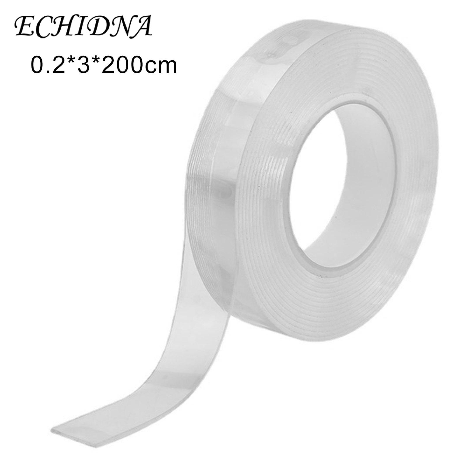 Heavy Duty Double Sided Tape Strong Waterproof Double Sided Tape Multipurpose Adhesive Strip for Home Office Use Reusable Transparent Heavy Duty Sticky Tape. 